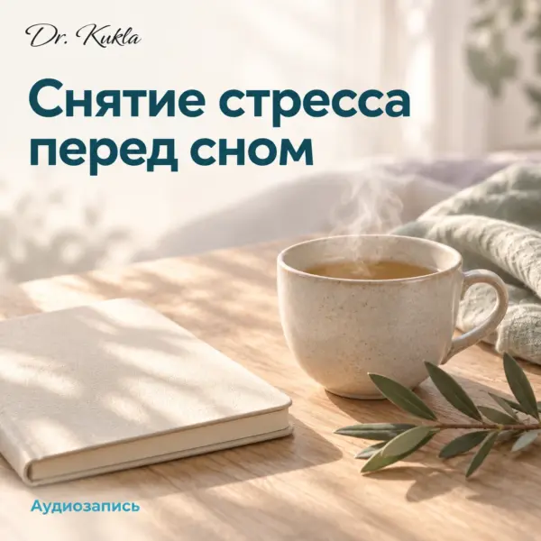 Снятие стресса перед сном - отдельная аудиозапись