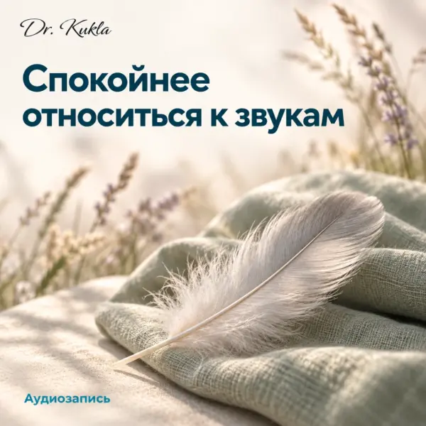 Спокойнее относиться к звукам - отдельная аудиозапись